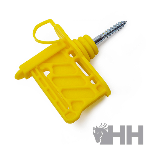 Produto amarelo com rosca metálica em fundo branco com logotipo HH