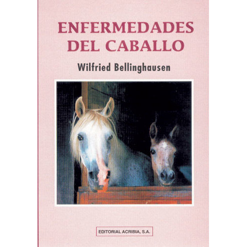 Capa de livro com título en vermelho, foto de dois cavalos e nome do autor
