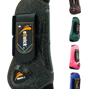 Botas eProtect para cavalo em várias cores com etiquetas eQuick Jr