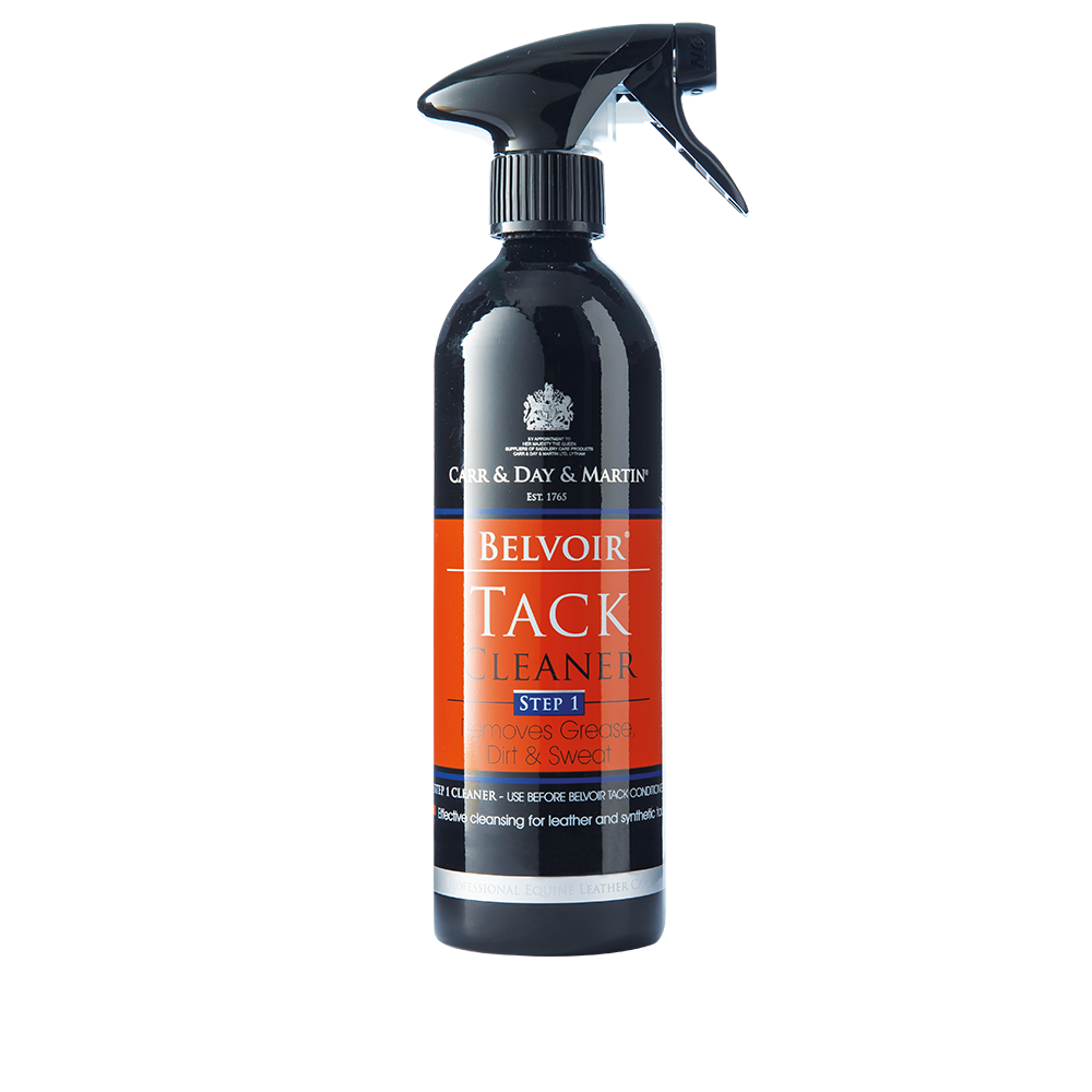 Frasco de spray preto e laranja de produto de limpeza para sela