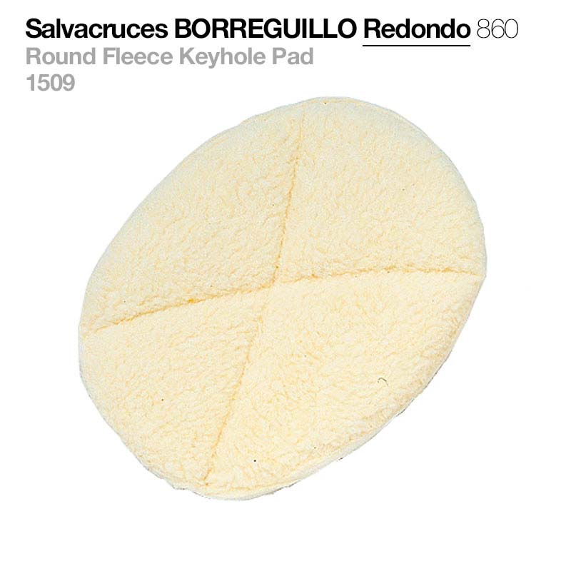 almofada redonda de lã felpuda creme