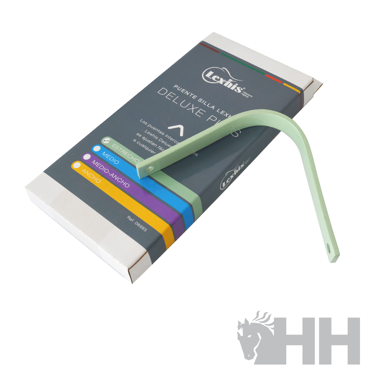 Caixa de ponte Sella Lexhis DELUXE PP com ponte em plástico verde claro