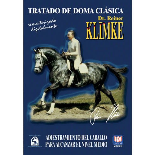 Capa de livro azul com cavalo negro e cavaleiro vestido de branco, título em branco e amarelo