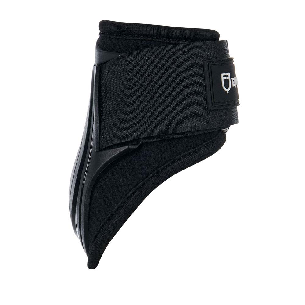 Suporte de tornozelo preto com fecho de velcro
