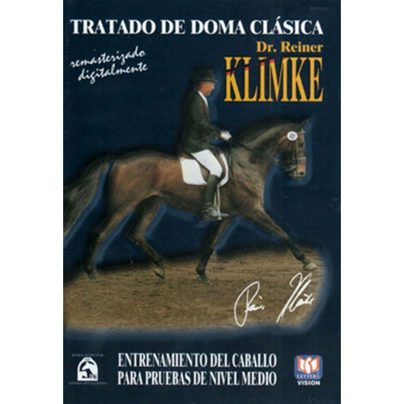 Capa de livro com cavaleiro montado a cavalo e textos em espanhol e português.