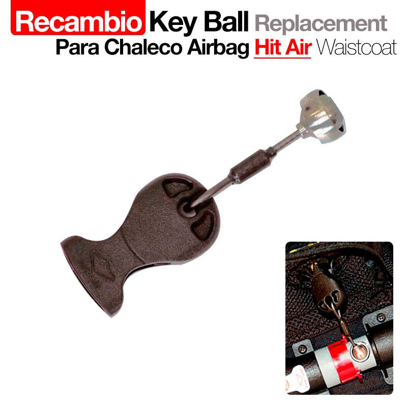 Peça recambio Key Ball para chaleco Airbag Hit Air Waistcoat
