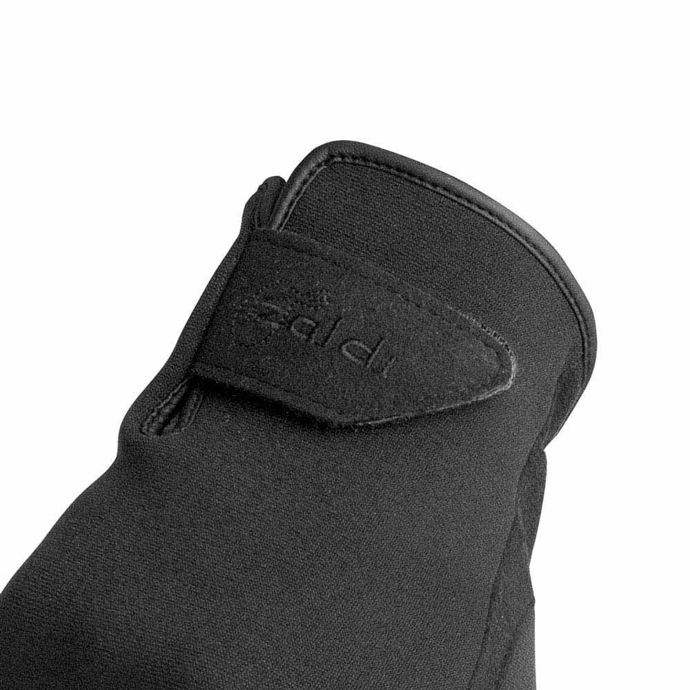 Luvas pretas em neopreno com fecho de velcro Galdi