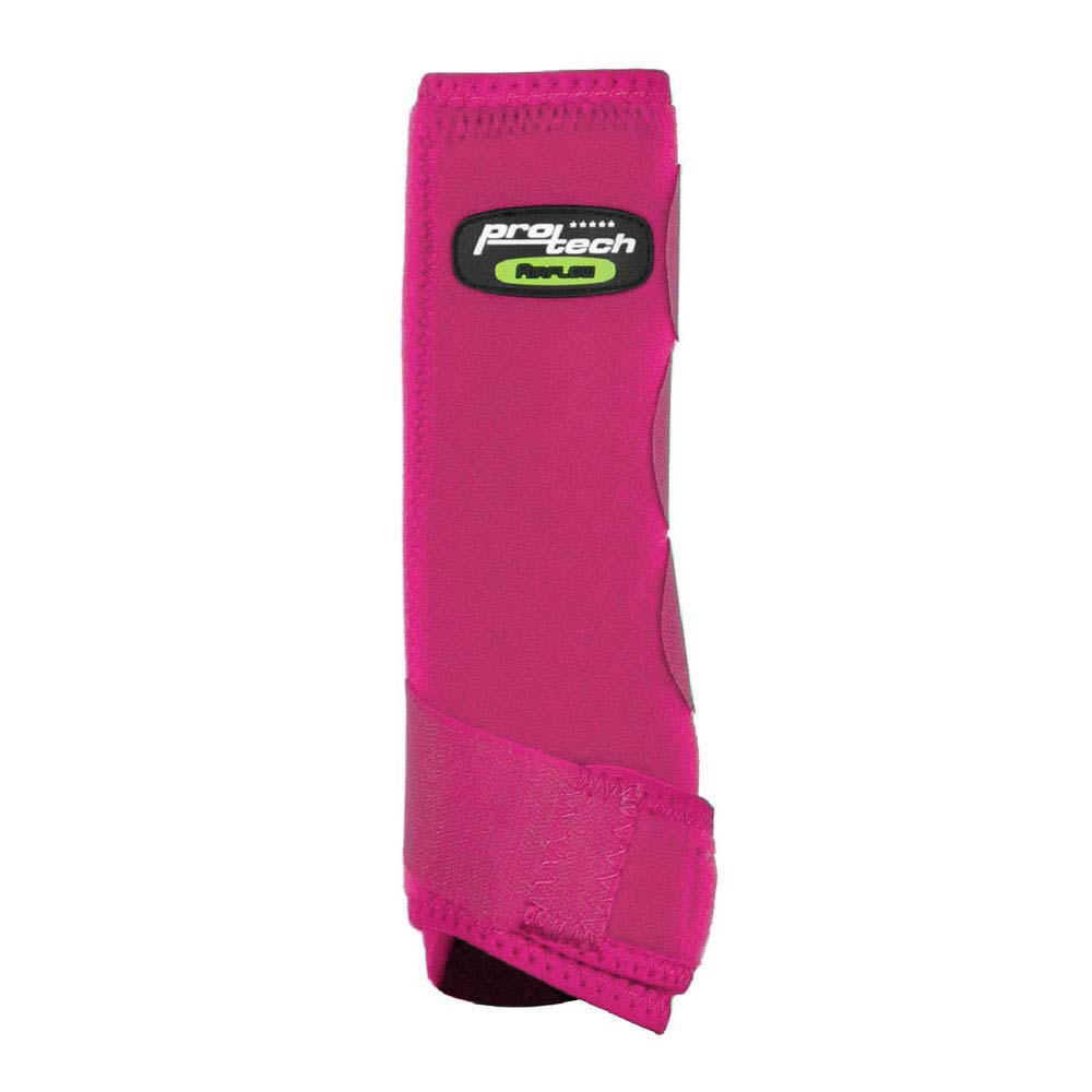 Protetor rosa flexível com fecho de velcro e etiqueta pro tech AIRFLOW