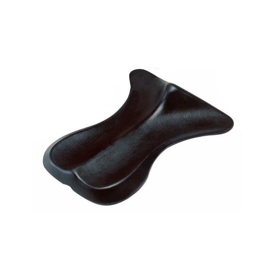 Suporte ergonómico para pulso em espuma preta