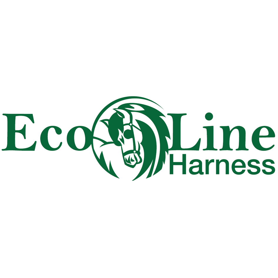 Logótipo Eco Line Harness com cavalo verde