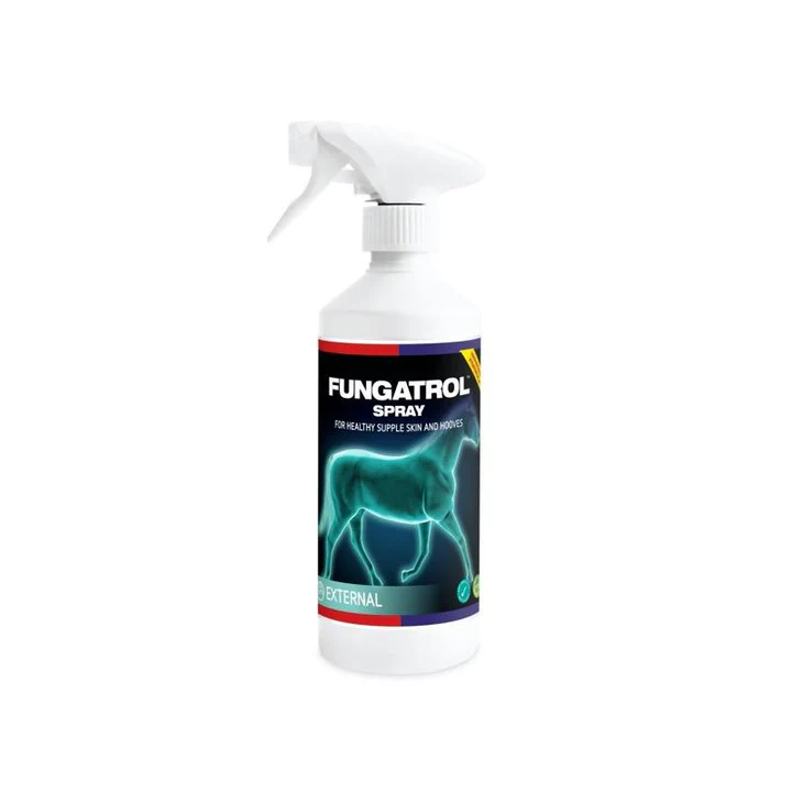 Frasco de spray Fungatrol para cuidado de pele e cascos de cavalos