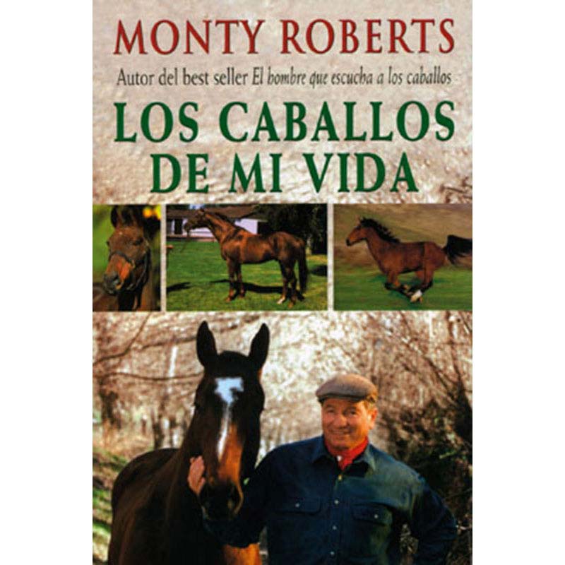 Capa do livro com imagens de cavalos e homem ao ar livre