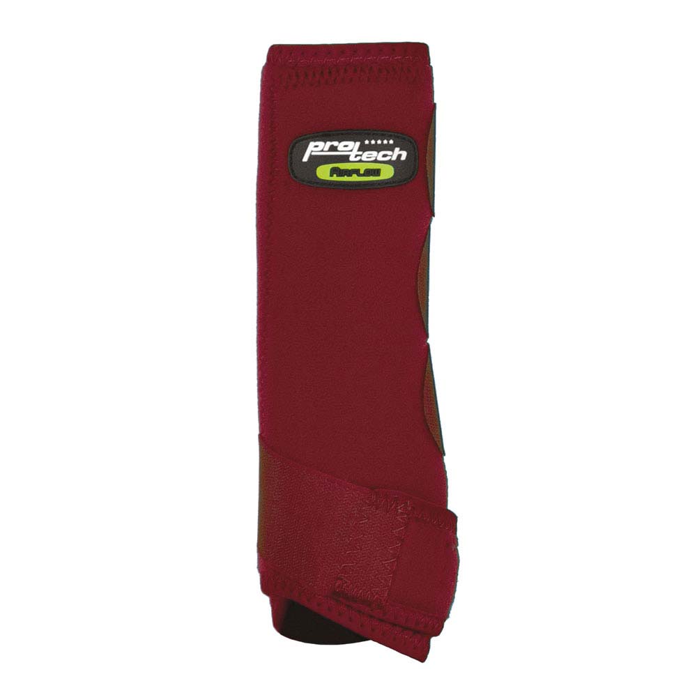 Proteção vermelha para membro animal com fecho de velcro da marca pro tech Airflow