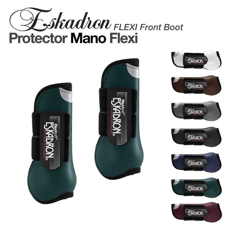 Conjunto de proteções para cascos de cavalo Eskadron FLEXI Front Boot várias cores