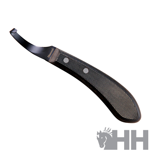 Raspa cascos preto com superfície texturizada e dois parafusos