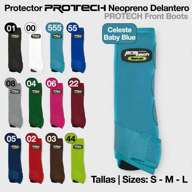 Protector Protech Neopreno Delantero em várias cores para cães, tamanhos S, M e L