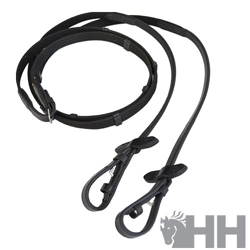 Peitoral de nylon preto com fivelas e ganchos de metal