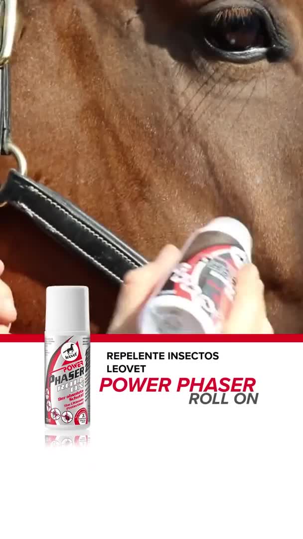 REPELENTE INSETOS LEOVET POWER PHASER ROLL ON