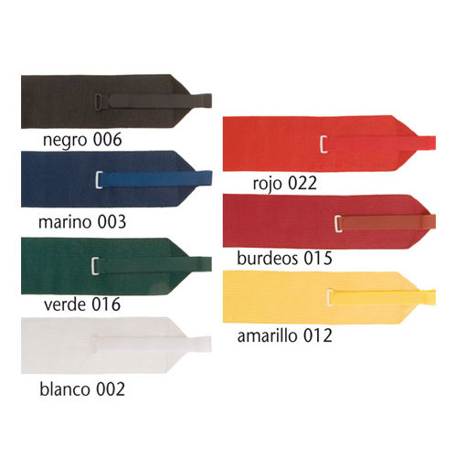 Etiquetas coloridas para bagagem com alça e fivela metálica