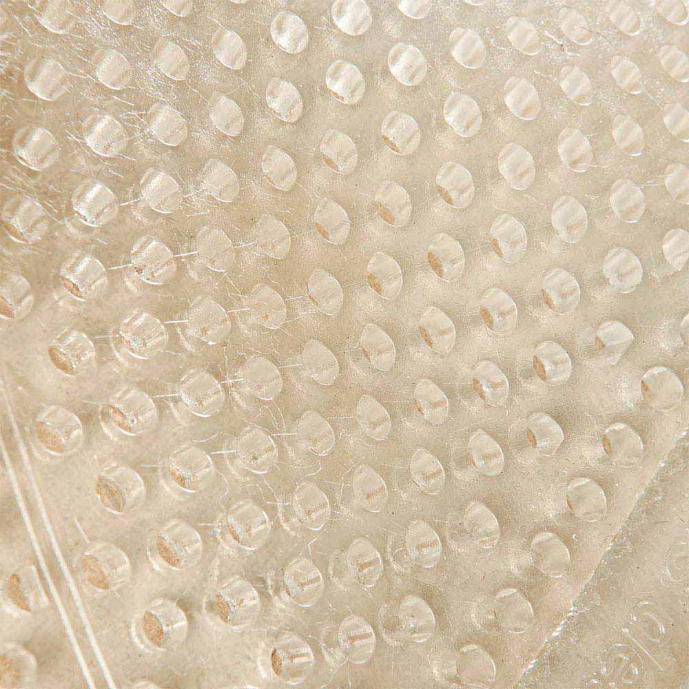 Plástico bolha transparente com bolhas em padrão