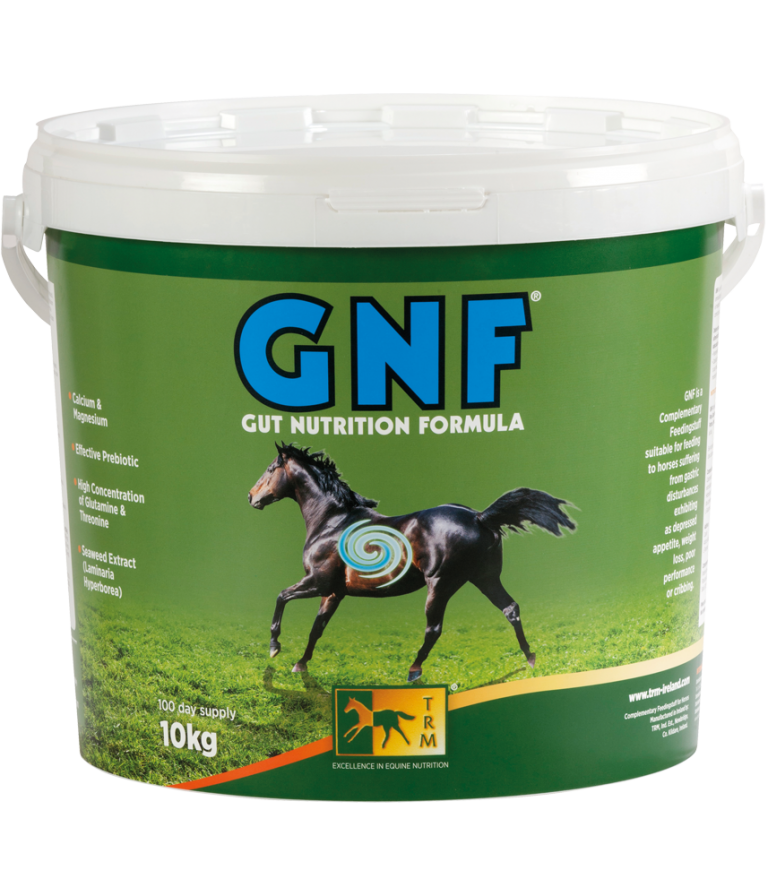 Contentor de 10 kg de suplemento para cavalo GNF Gut Nutrition Formula