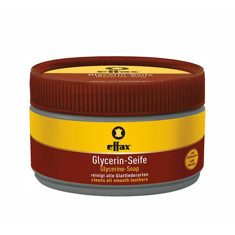 Pote de Effax Glycerin-Seife sabonete de glicerina para couros lisos