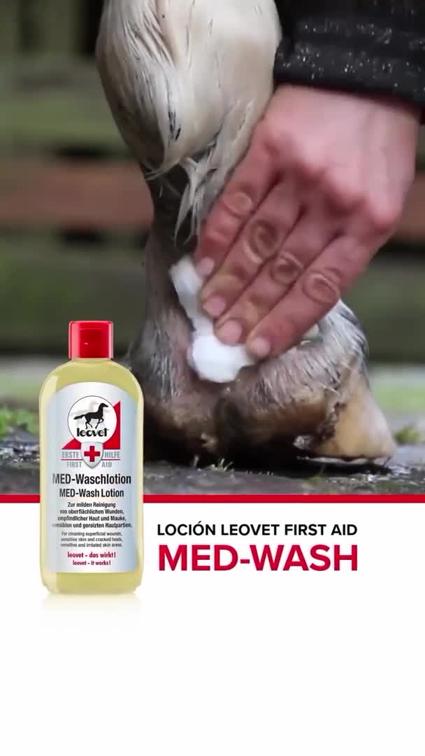 LOÇÃO LEOVET FIRST AID MED-WASH