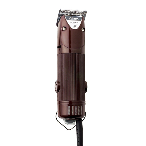 Máquina de cortar cabelo Oster Golden A5 castanho escuro com lâmina metálica