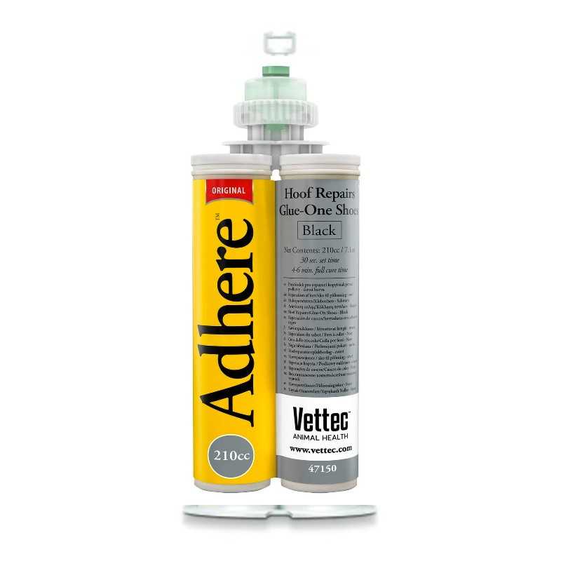 Cola dupla para reparação de cascos Vettec Adhere 210cc amarela e cinzenta