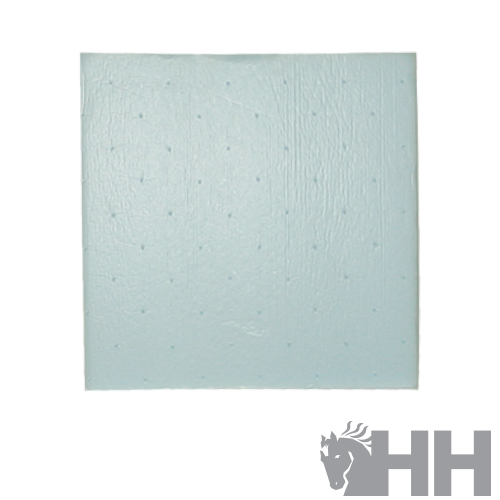 Azulejo quadrado branco com textura irregular e pequenas manchas