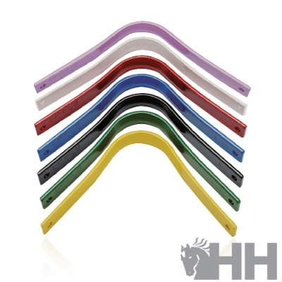 Cócoras plásticas coloridas em forma de V