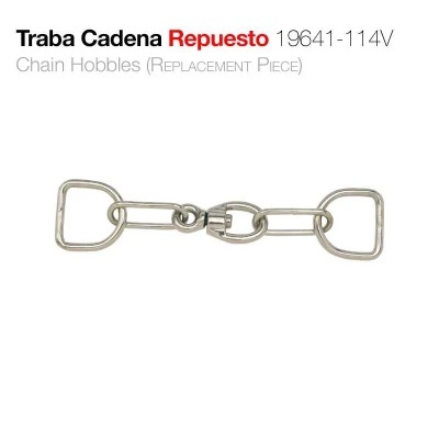 Peça metálica Traba Cadena Repuesto 19641-114V para corrente