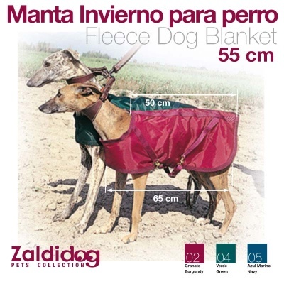 Manta de inverno para cão cor granada com medidas 50x65 cm em fundo areia