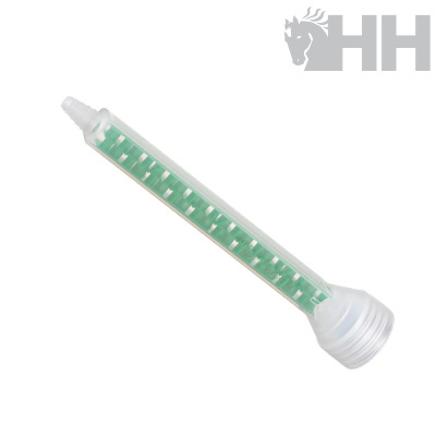 Filtro plástico branco e verde para mangueira com rosca