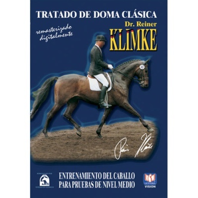 Capa de livro azul com cavaleiro montado em cavalo e texto em espanhol