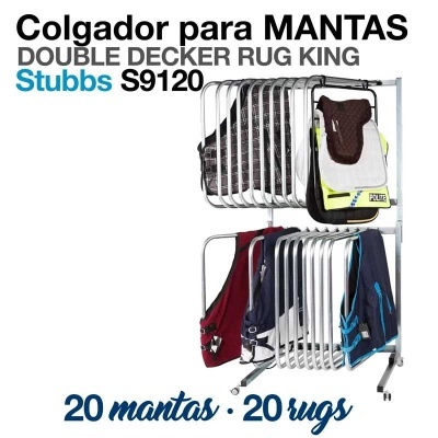 Colgador metálico para mantas Stubbs S9120