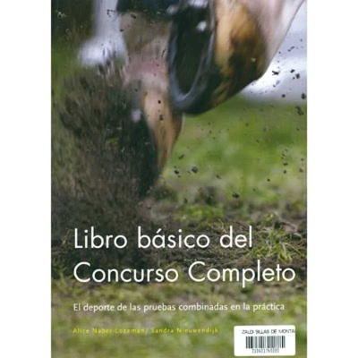 Capa de livro com imagem de casco de cavalo e texto em espanhol