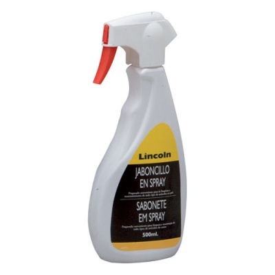 Frasco spray sabonete Lincoln 500ml
