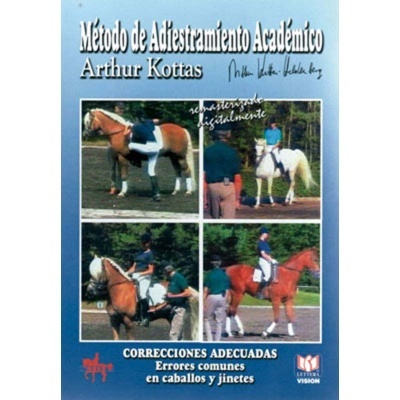 Capa de livro sobre adestramento de cavalos com fotos de cavaleiros a montar