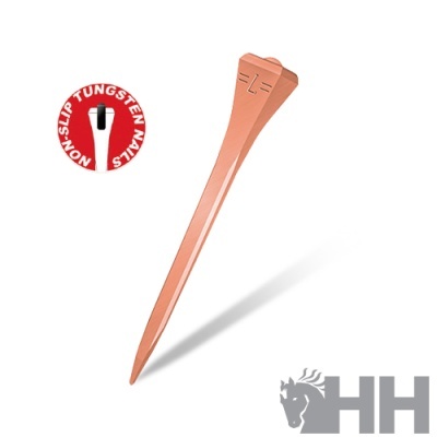 Tee de golfe cobreado com texto e gráfico de advertência