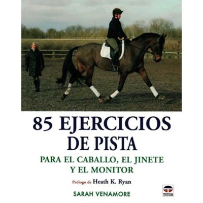 Capa de livro com cavalo e cavaleiro numa pista, título em espanhol.
