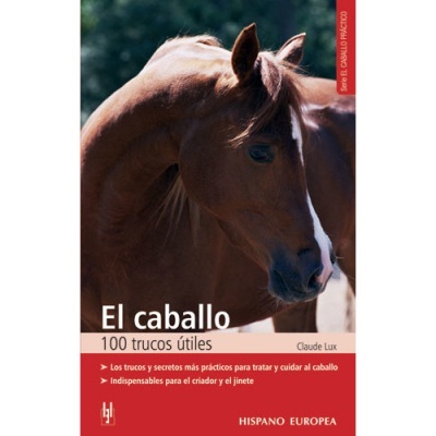 Capa de livro com imagem de cavalo castanho e texto em espanhol