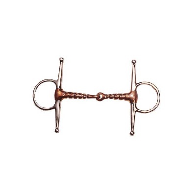 Bridão de metal cobre para equitação