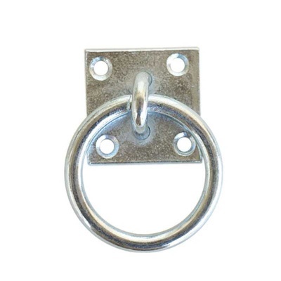 Argola de metal cromado para puxar ou fixar