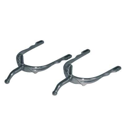 Dois garfos metálicos para transmissão