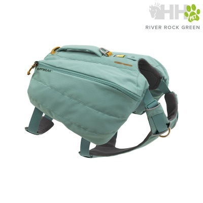 Bolsa verde RIVER ROCK GREEN com fecho zip e correias ajustáveis