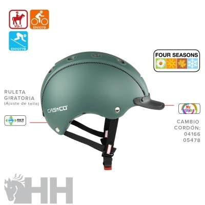 Capacete verde fosco com viseira preta e sistema de ajuste