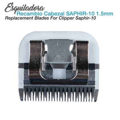 Cabeça de recambio para máquina de tosquiar Saphir-10