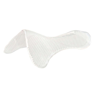 Palmilhas transparentes de silicone com relevo