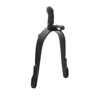 Suporte para bicicleta plástico preto com alças